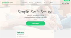 Desktop Screenshot of greenrivermortgage.com